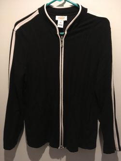 Sz. Lg Talbot’s Zip Up Stretch Jacket