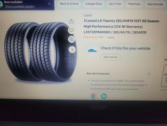 Hi-performance tires by Lexani