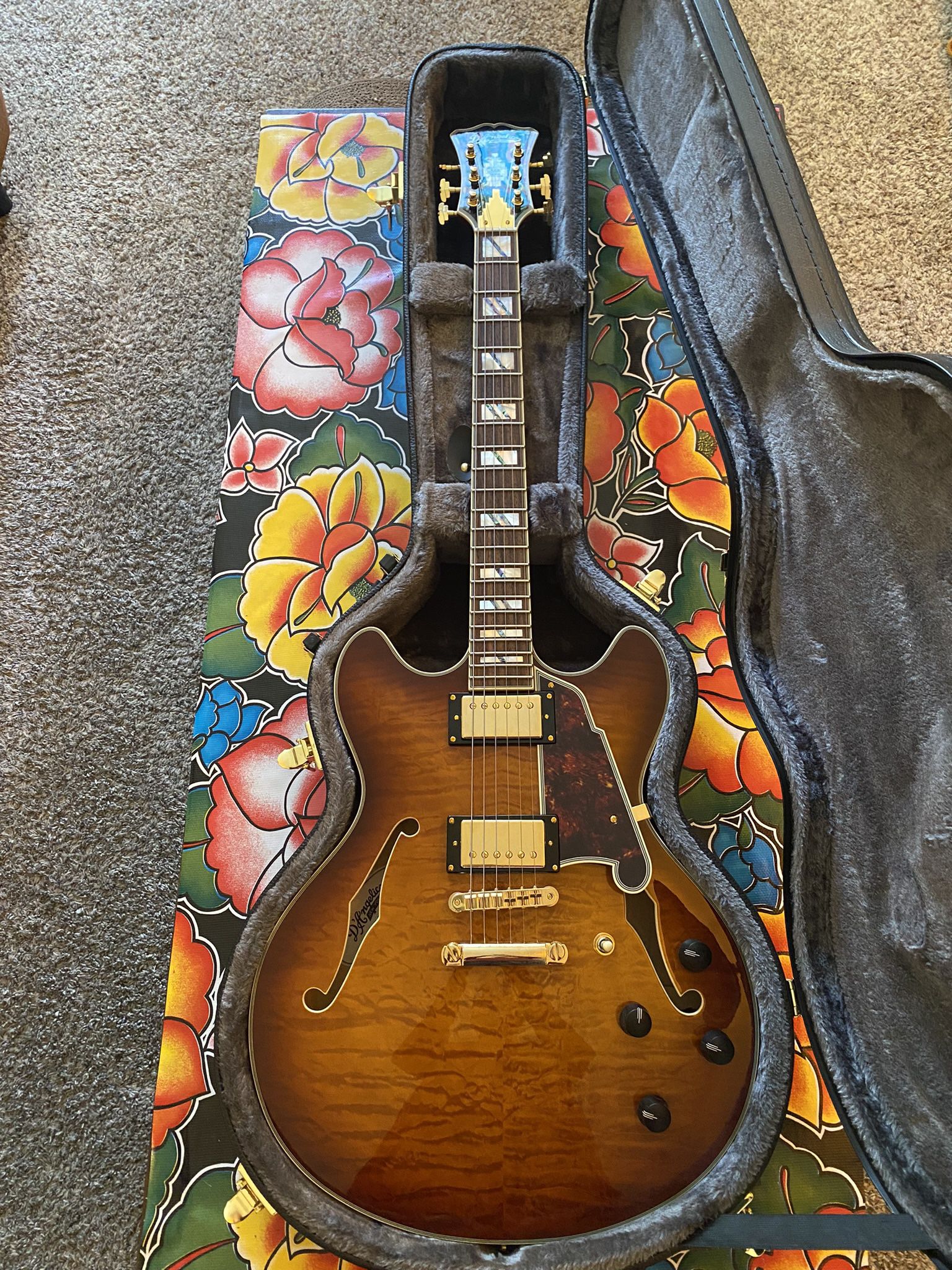 D’Angelico Semi Hollow Electric Guitar