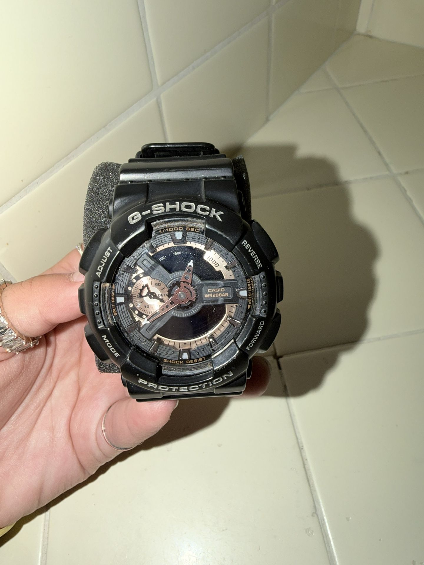 G Shock W.R. 20 Bar