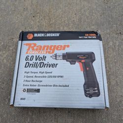 Black And Decker Cordless Drill