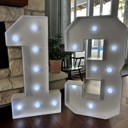 Marquee Light Numbers 13