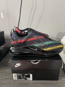 Nike air max 720 black multicolor hot sale