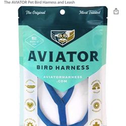 Aviator Bird Harness - Green Conure size 