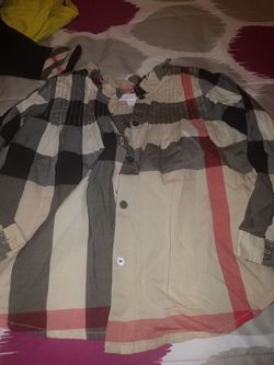 Burberry shirt and Burberry tights
