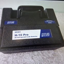 MARS H-10 Pro All Refrigerant Leak Detector And Power Adapter Charger Hvac-r 25301