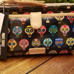 Consuela Slim Skull Wallet 