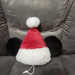New Disney Holiday Dog Plush Hat, adjustable 