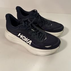 Hoka One One HOKA Bondi 9 Blue & White Men’s Size 10D Running Shoe Trainer