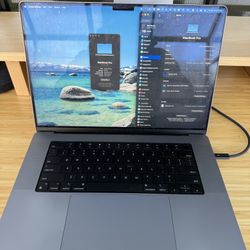 M1 Max 16in 1TB storage 64GB RAM