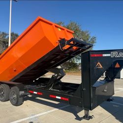 16ft Roll Off Gooseneck With New Bin