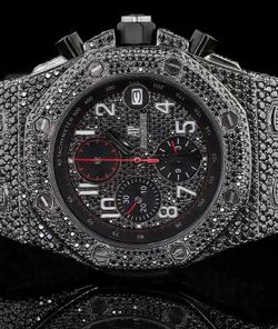 Moissanite Audemars Royal Oak black Phantom
