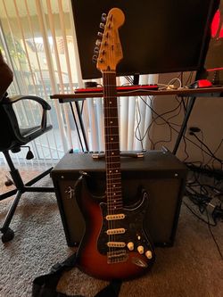 Fender Stratocaster + Fender Amp