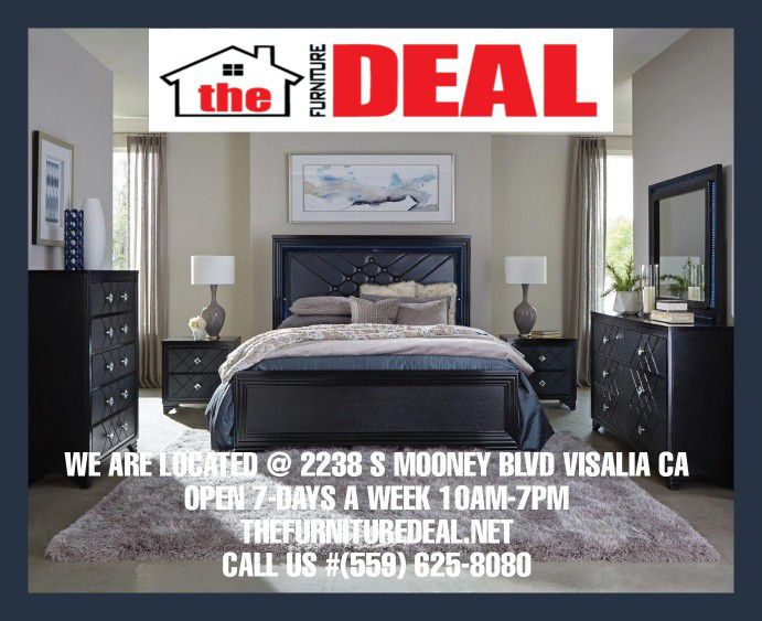 4-PC BEDROOM SET $700 OFF! KING SIZES AVAILABLE 