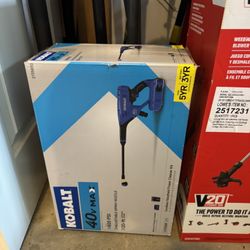 Kobalt 600-PSI Cold Water Battery pressure Washer 