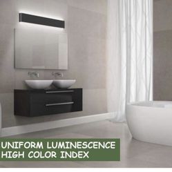 White Modern Vanity Light