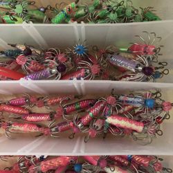 Squid Jig Jigs Glow In The Dark