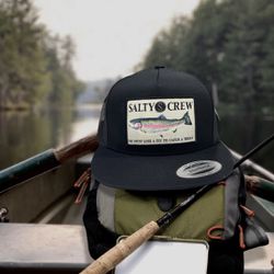 New Trout Fishing Trucker Hat - Salty Crew