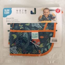 Bumkins Sleeved Bib 6-24months 