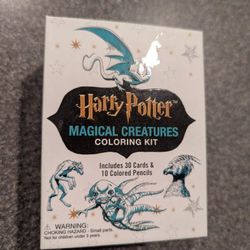 Harry Potter Magical Creatures Coloring Kit