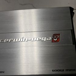 Cerwin-Vega XED2600.4 4-Channel Amp – 600W Max