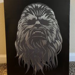 Star Wars Chewbacca Canvas Picture Thumbnail