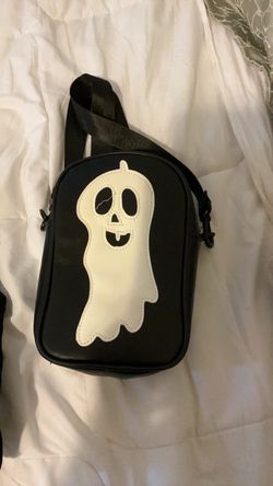 Black Ghost Crossbody Mini Bag