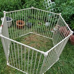 Pet Play pen, OR Use it as a 12 Feet Long  Fence with safety Gate