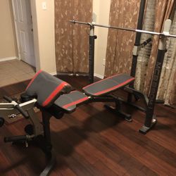 Weight Lifting Equipment Set