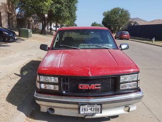 GMC Sierra/C-Series Red Pickup Truck