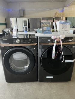 Samsung Washer And Gas Dryer Set