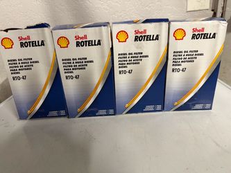 Shell Rotella RTO-47 Diesel Oil Filters - New in Box (Set of 5)
