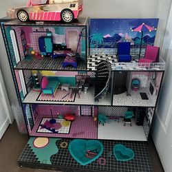 LOL Doll House And Car