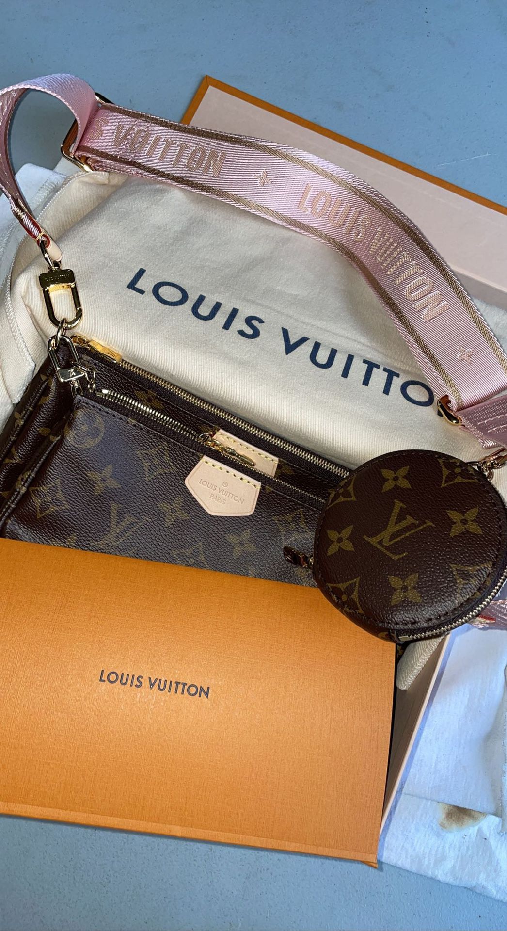 Louis Vuitton Multi Pochette Cross Body Bag 