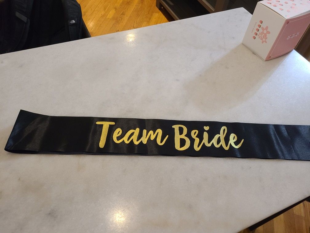 Bridesmaid Sashes