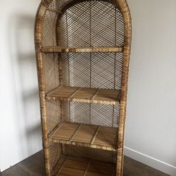 Rattan Bookshelf (4 Shelf) 