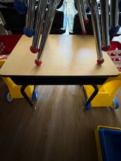 ECR4Kids Square Activity Table X 5 – Classroom/Daycare Table
