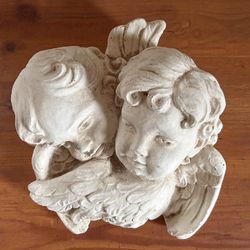 Victorian Cherubs Wall Plaque