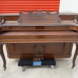 Antique Baldwin Acrosonic Upright Piano – A Classic Beauty with Timeless Charm