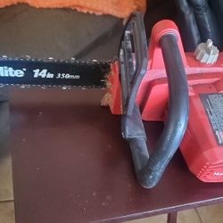 Electric Chainsaw~14" 9 AMP~350 mm~ Homelite~Used