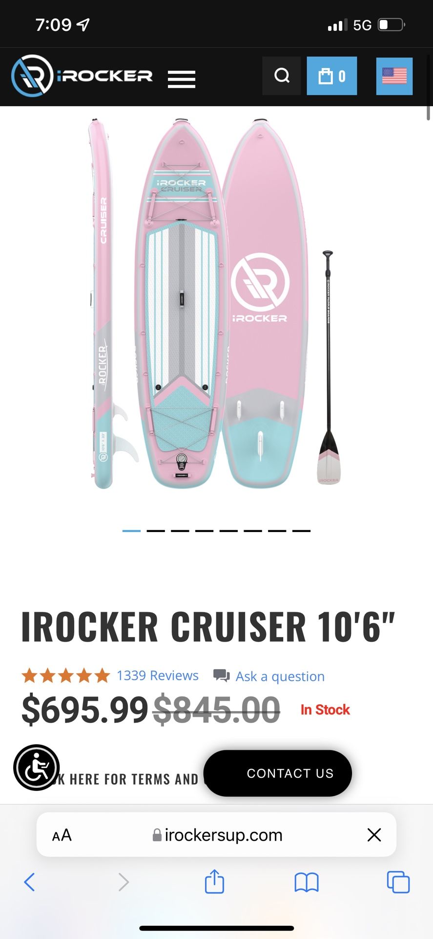 IRocker paddle board