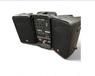 Jbl portable PA speakers