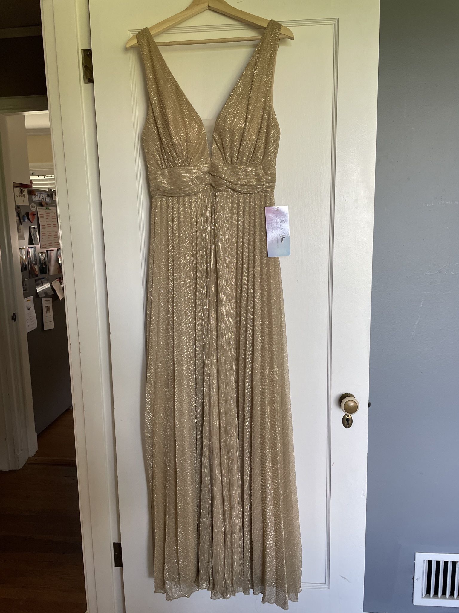 Gold Prom Dress