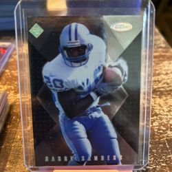 1998 Barry Sanders Collectors Edge Masters Insert Card🔥