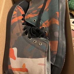 BLANX Unisex  PETER ODOR ZAMBO HIGH-TOP XY // MULTICOLOR size 12 M
