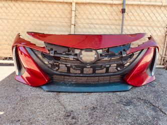 2017-2022 TOYOTA PRIUS PRIME FRONT BUMPER LEFT AND RIGHT FOG LIGHT & GRILLE OEM