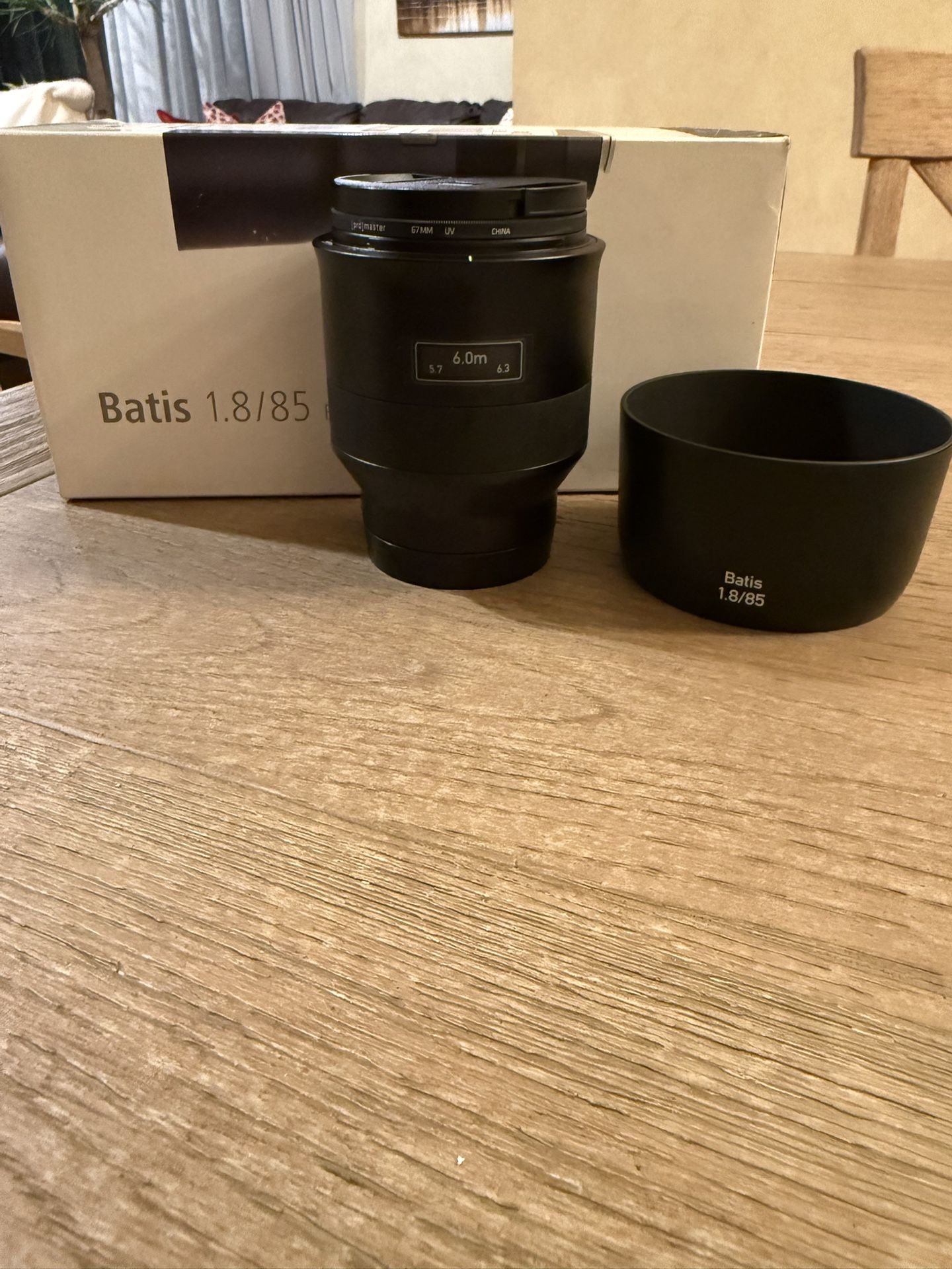 Zeiss Baits 1.8 / 85mm E Mount Sony