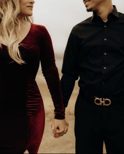 Burgundy Dress
