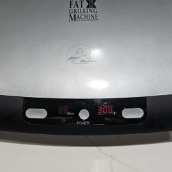 George Foreman Lean Mean Fat Reducing Grilling Machine. 