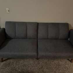 Grey Sofa & Futon